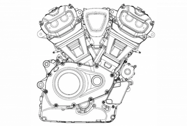 Harley-davidson tiết lộ bảng thiết kế động cơ v-twin hoàn toàn mới