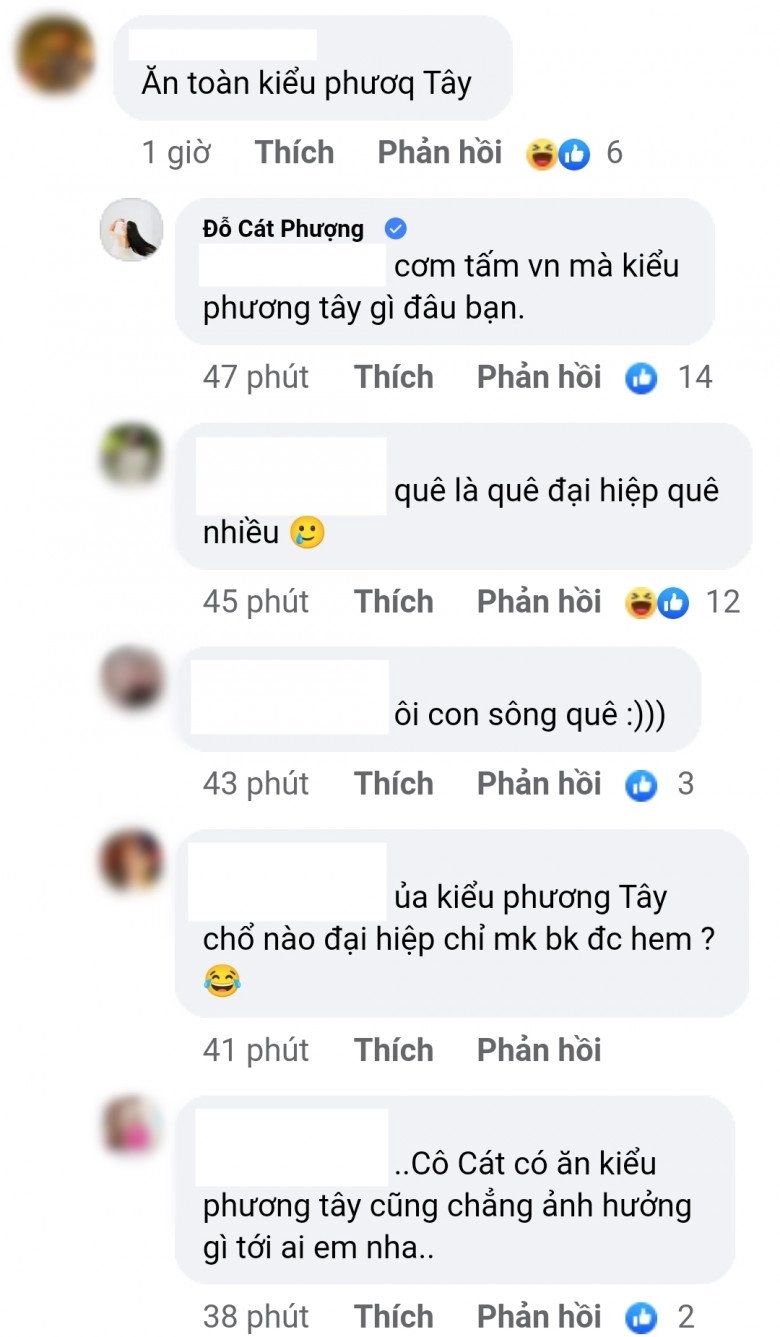 Hậu chia tay tình trẻ kém 18 tuổi cát phượng ăn cho mập thây bỗng bị bình luận ăn toàn món phương tây