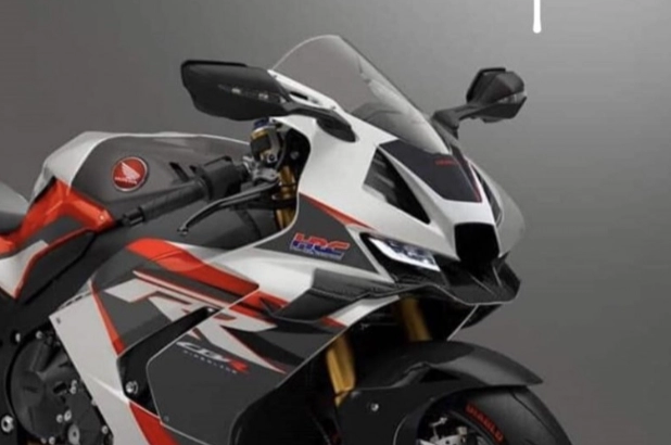 Hình ảnh render phiên bản đặc biệt của cbr1000rr-r fireblade 2024 trước khi đổi sang phiên bản mới