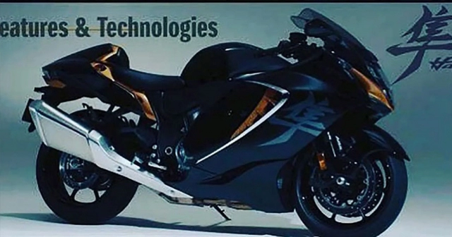 Hình ảnh suzuki hayabusa 2021 lộ diện trên instagram