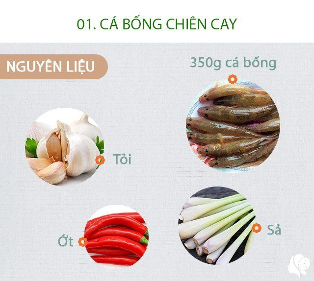 Hôm nay ăn gì bữa cơm toàn món làm từ những con dưới nước nấu nhiều cũng chẳng đủ ăn vì quá ngon