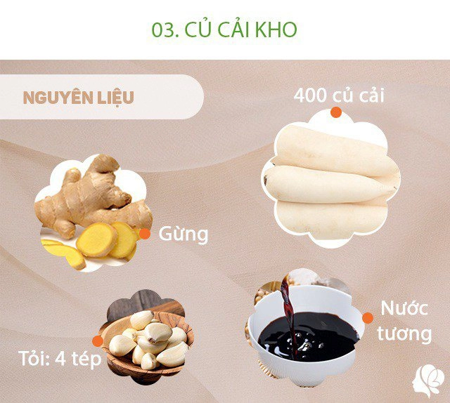 Hôm nay nấu gì cơm tối 4 món dân dã nhưng đánh bay nồi cơm ăn vào ngày lạnh sướng cả người