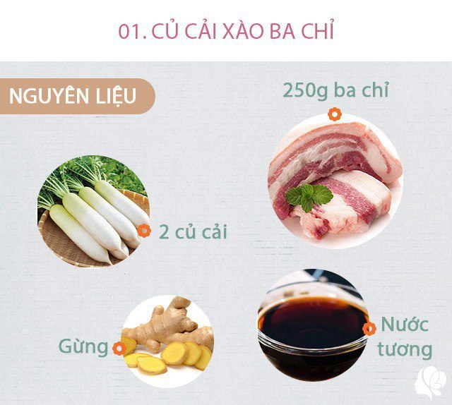 Hôm nay nấu gì món nào cũng đơn giản dễ nấu xếp lên mâm lại được bữa ngon cả nhà tấm tắc