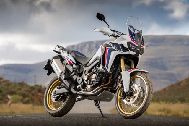 Honda africa twin 2019 được cập nhật thêm màu mới với giá từ 426 triệu vnd