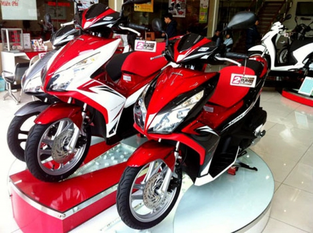 Honda air blade - ông vua trong phân khúc tay ga tầm trung