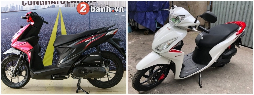 Honda beat và vision chọn nội địa hay nhập khẩu