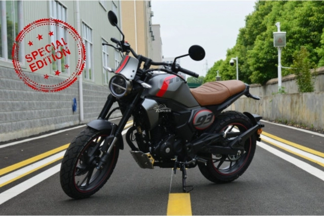 Honda cb190tr trình làng với ngoại hình hấp dẫn