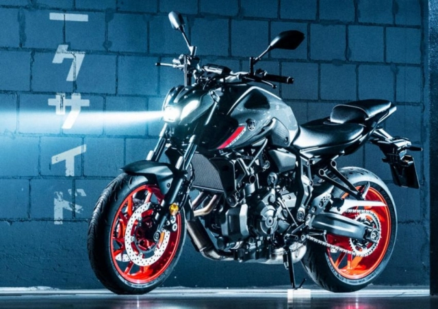 Yamaha mt-07 2021 mới chính thức ra mắt tại motor show thái lan