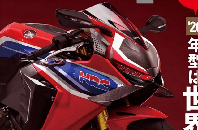 Honda cbr1000rr 2020 lộ diện thiết kế với winglet hoàn toàn mới