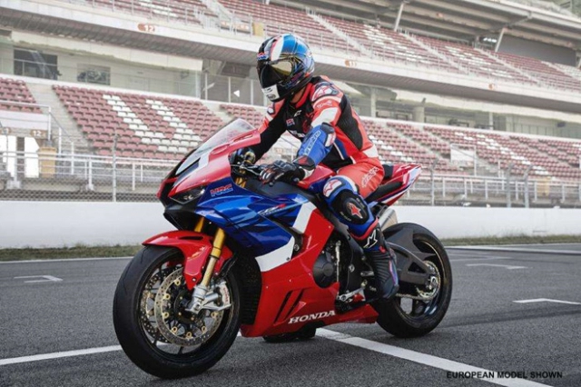 Honda cbr1000rr-r bị giảm 26 mã lực khi bán tại mỹ