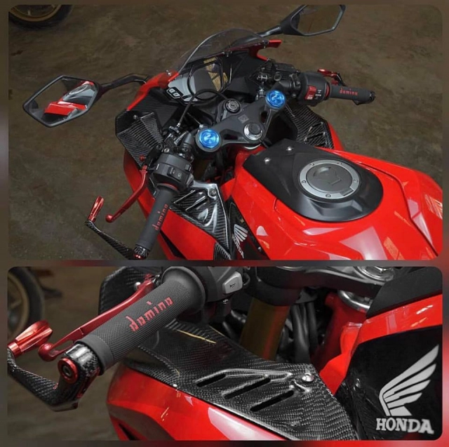 Honda cbr250rr độ khác thường với phong cách deadpool