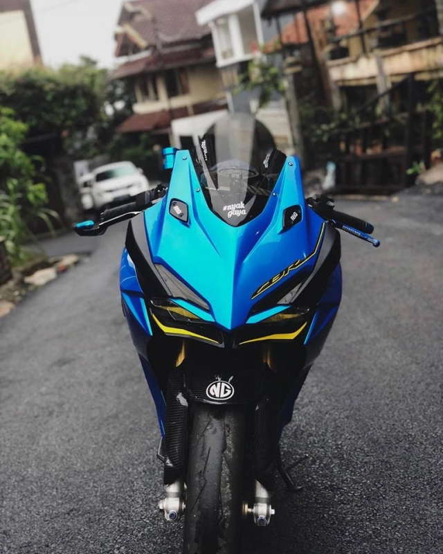 Honda cbr250rr độ phong cách xanh blue tràn đầy hi vọng