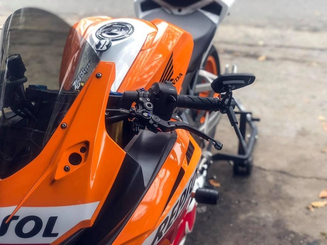 Honda cbr250rr độ sở hữu ngoại hình chất chơi từ dàn trang bị full option