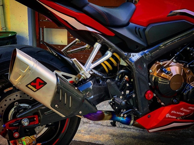 Honda cbr650r độ - bản nâng cấp hoàn thiện với thay đổi stickers độc đáo