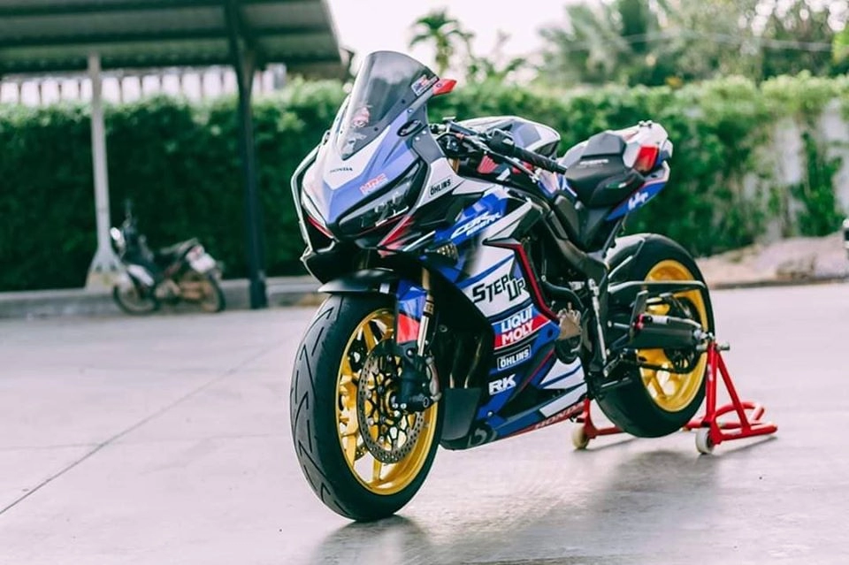 Honda cbr650r độ viên mãn với ngoại hình tem đấu