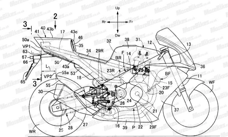 Honda chuẩn bị cung cấp động cơ v4 hoàn toàn mới để thách thức đối thủ