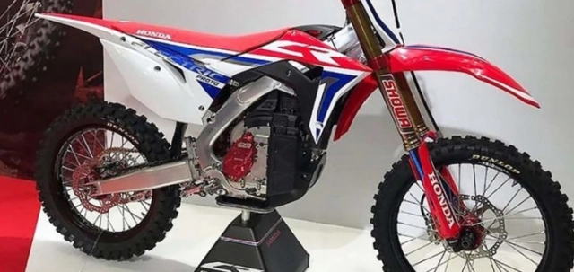 Honda cr electric prototype mẫu off-road sử dụng động cơ điện dựa trên crf250r