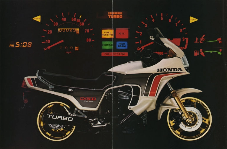 Honda cx500 turbo - mô tô đầu tiên trên thế giới được trang bị động cơ turbocharged