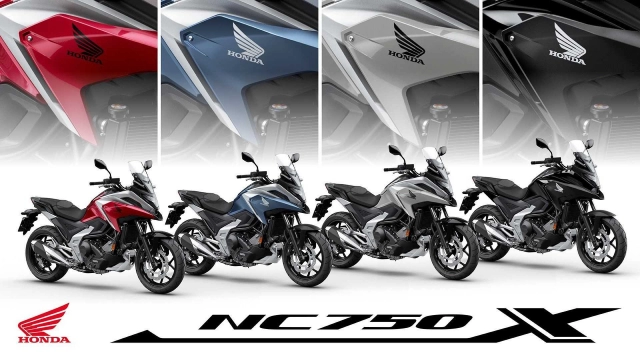 Honda nt1100 nc750x forza 750 và x-adv 2023 được cập nhật màu mới