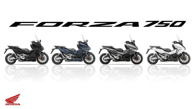 Honda nt1100 nc750x forza 750 và x-adv 2023 được cập nhật màu mới