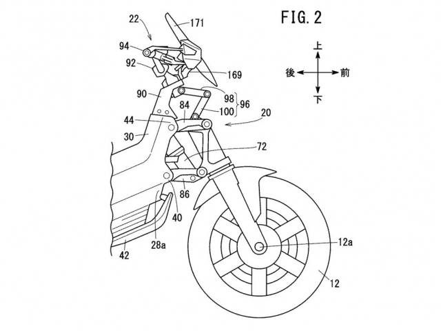 Honda ra mắt bằng sáng chế xe điện minibike kiểu dáng grom