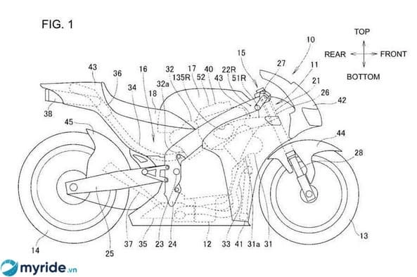 Honda sẽ ra mắt mẫu superbike trang bị động cơ v4