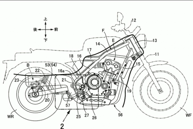 Honda tiết lộ bảng thiết kế mô hình retro scrambler mới