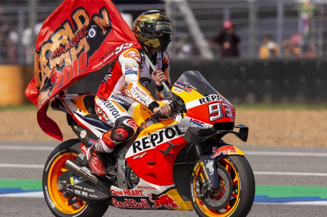 Honda vn đồng hành cùng repsol honda team chinh phục danh hiệu triple crown motogp 2019