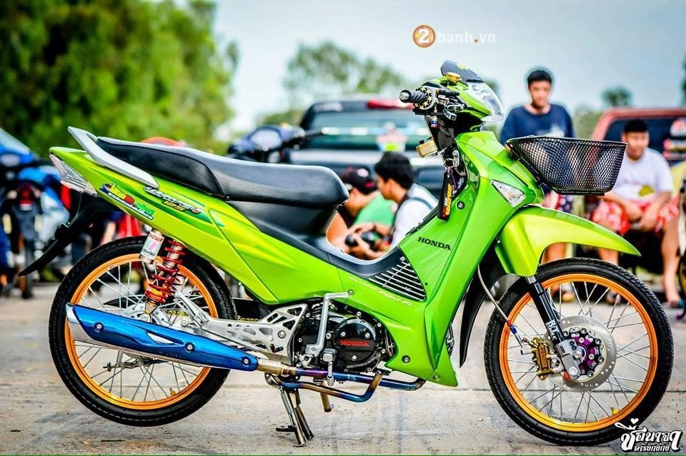 Honda wave 125i độ kiểng đẹp lạ kì của biker thailand