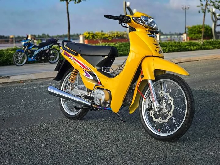 Honda wave trang bị nhiều đồ chơi có giá trị của tay chơi tiền giang