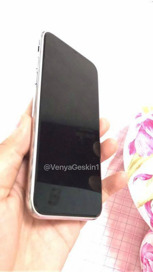 Hot lộ ảnh iphone 8 với máy quét vân tay ở mặt trước