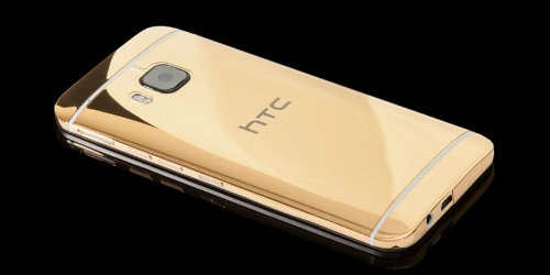 Htc one m9 mạ vàng 24k giá 56 triệu đồng