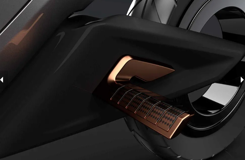 Hubless nawa racer concept được tiết lộ có công nghệ pin hybrid mới