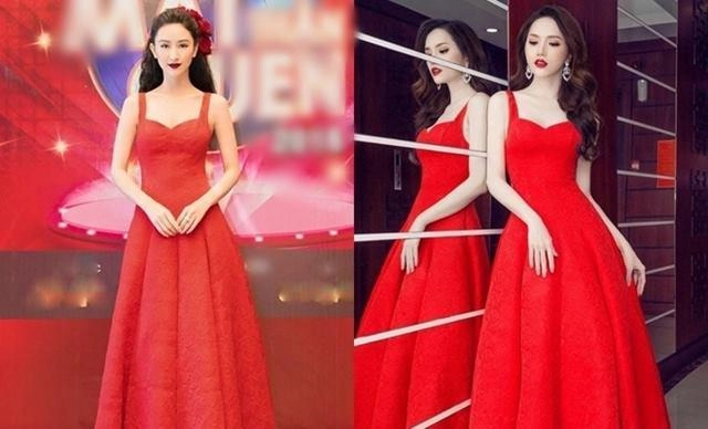 Hương giang mỹ nhân đụng hàng nhiều nhất showbiz việt nhưng đối thủ đều phải lép vế