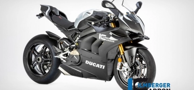 Ilmberger ra mắt gói phụ kiện full carbon cho ducati panigale v4 r