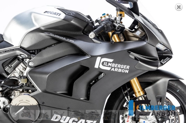 Ilmberger ra mắt gói phụ kiện full carbon cho ducati panigale v4 r