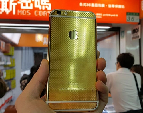 Iphone 6 và 6 plus mạ vàng 24k ra mắt