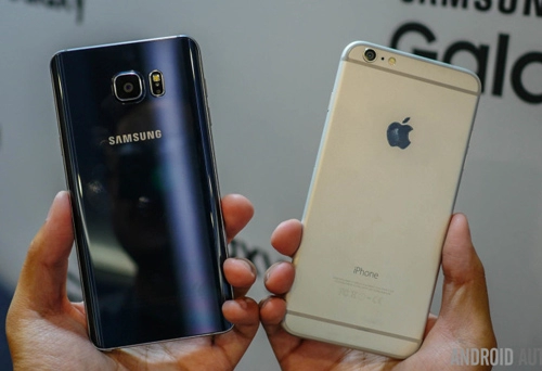 Iphone 6s plus và samsung galaxy note 5 đi tìm kẻ mạnh