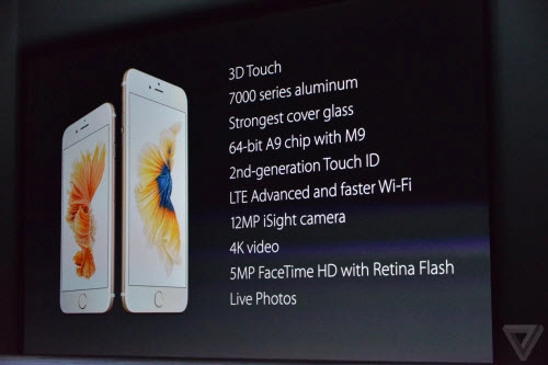 Iphone 6s và 6s plus trình làng camera xịn hơn giá không đổi