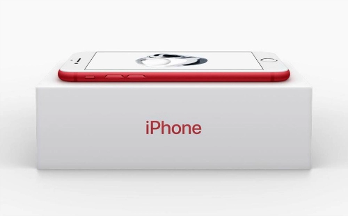 Iphone 7 và iphone 7 plus màu đỏ rực bất ngờ ra mắt