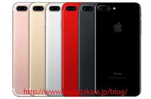 Iphone 7s sẽ ra mắt năm 2017 có phiên bản màu đỏ