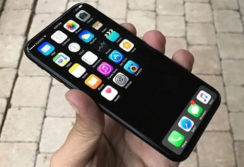 Iphone 8 màn hình oled 58 inch vỏ thép không gỉ
