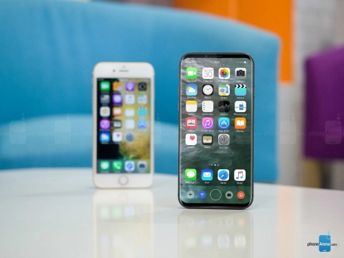 Iphone 8 sẽ có ngoại hình như galaxy s8 s8 plus và lg g6 không viền