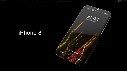Iphone 8 và samsung galaxy s8 đều sẽ có màn hình cong