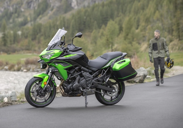 Kawasaki châu âu ra mắt phiên bản versys 650 và versys 1000 2023