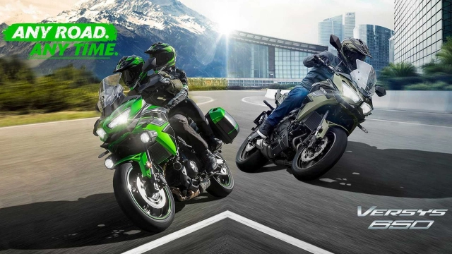 Kawasaki châu âu ra mắt phiên bản versys 650 và versys 1000 2023