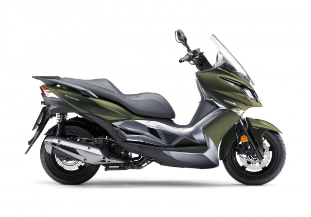 Kawasaki j125 xe tay ga 125cc có giá bán khoảng 137 triệu đồng