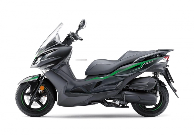 Kawasaki j125 xe tay ga 125cc có giá bán khoảng 137 triệu đồng