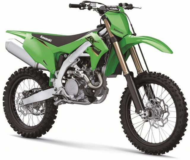 Kawasaki kx450 2022 trình làng động cơ đã được đại tu hoàn toàn