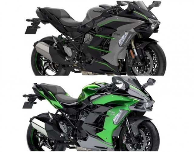 Kawasaki ninja h2 sx se và se 2020 vừa ra mắt với diện mạo mới